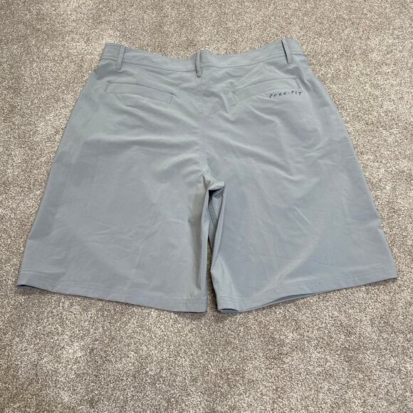 Gorpcore Performance Athletic Stretch Free Fly Men Shorts 38 Athleisure Hiking - Picture 2 of 11